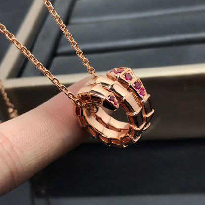 [OLIVIA]SERPENTI PEDANT NECKLACE