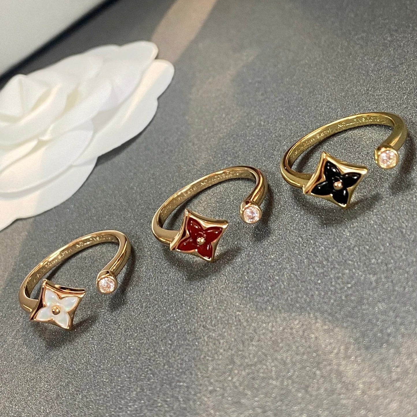 [Everoly JW]STAR 1 DIAMANT OFFENER RING