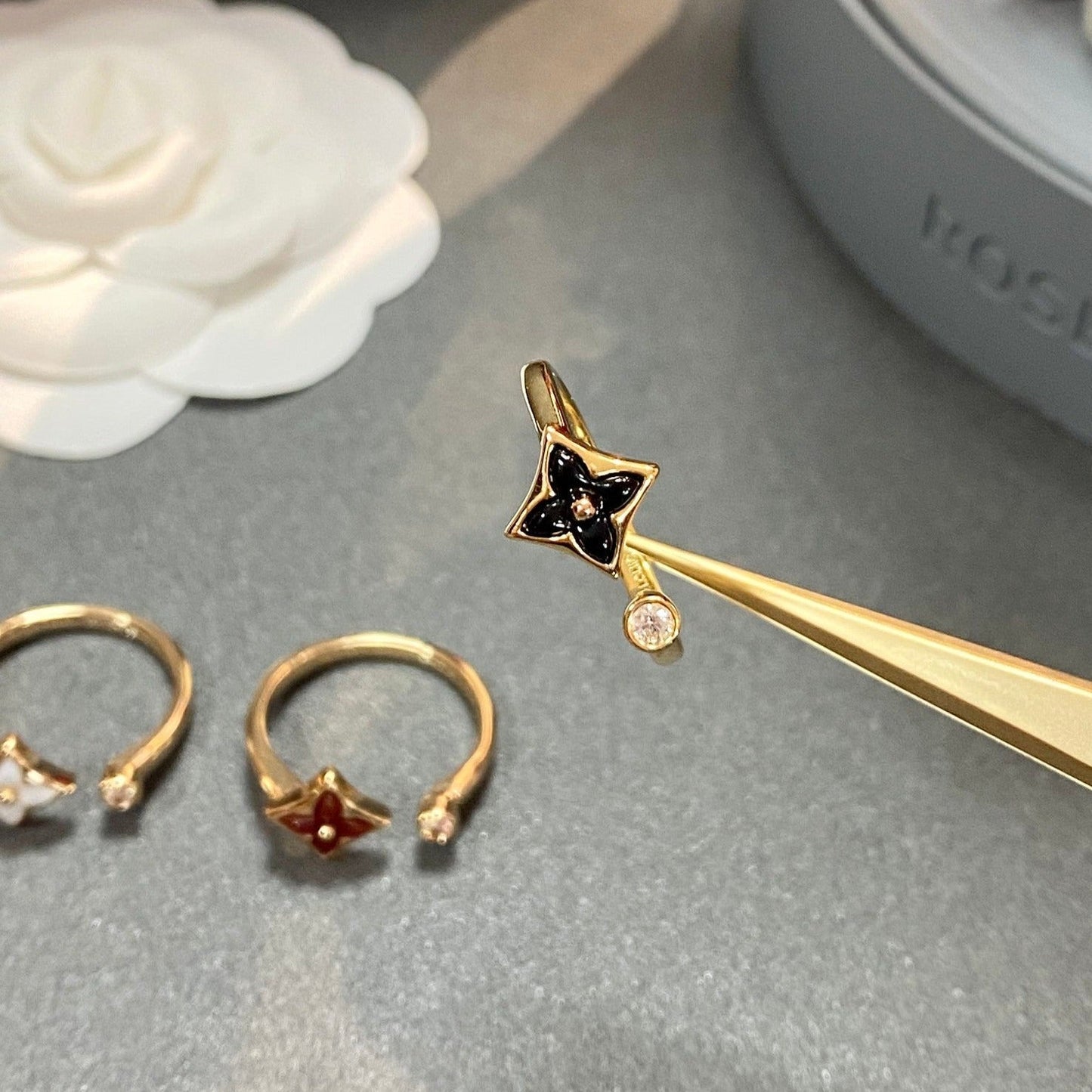 [Everoly JW]STAR 1 DIAMANT OFFENER RING