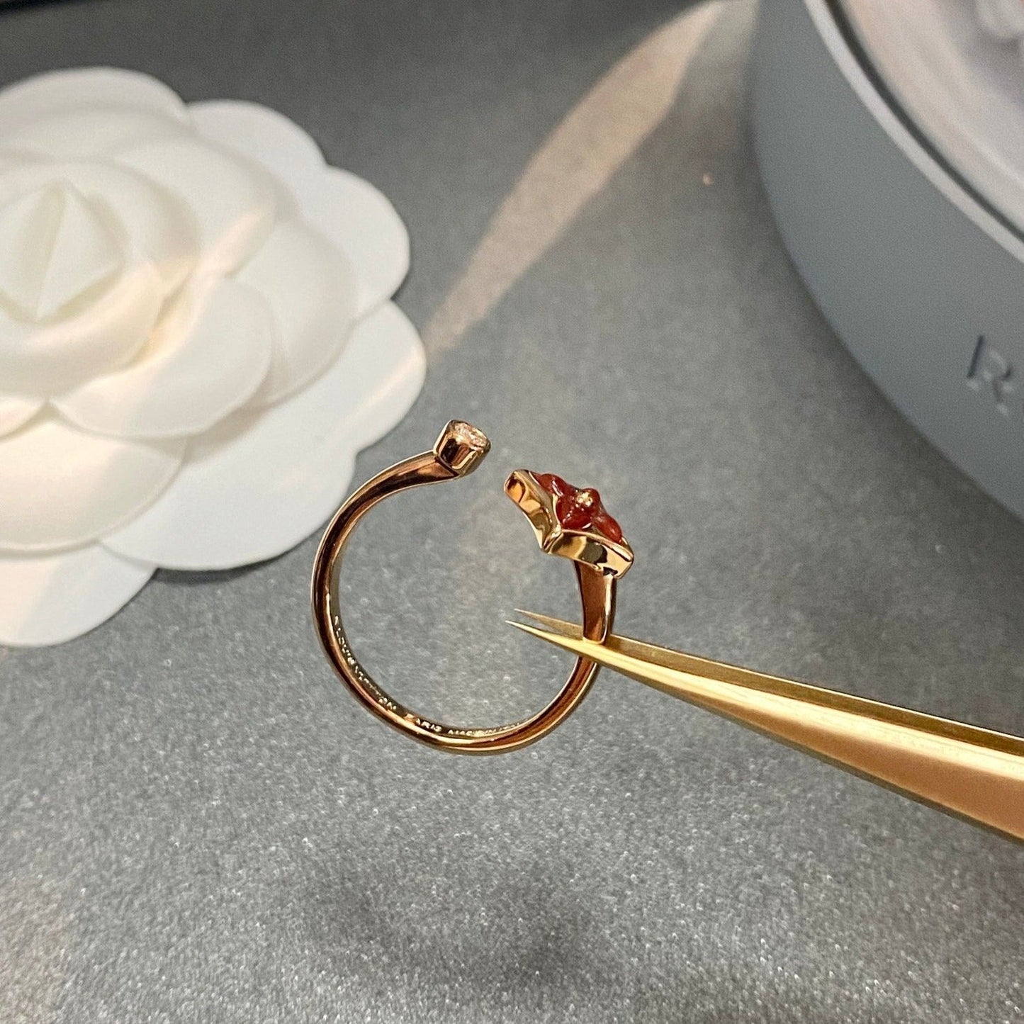 [Everoly JW]STAR 1 DIAMANT OFFENER RING