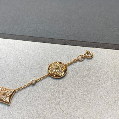 [Everoly JW]Stern und Sonne 4 Motive Gold Diamanten Armband