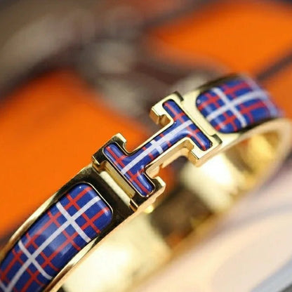 [Olivia JW]H TARTAN BRACELET 12MM