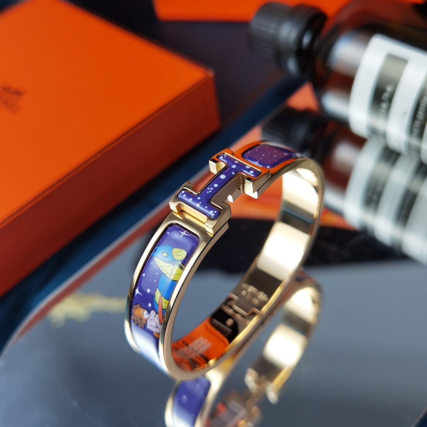[Everoly JW]H STAR AND MOON BRACELET 12MM