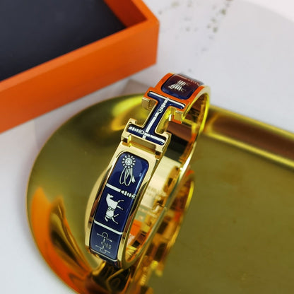 [Olivia JW]H COUVERTURES DARK BLUE BRACELET