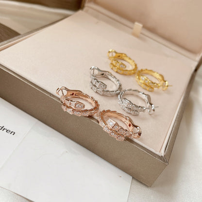 [OLIVIA]SERPENTI EARRINGS DIAMOND