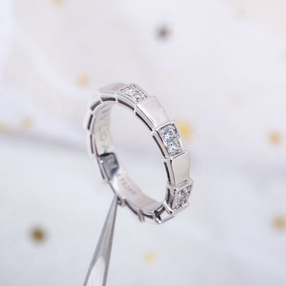 [OLIVIA]SERPENTI RING SILVER  3MM