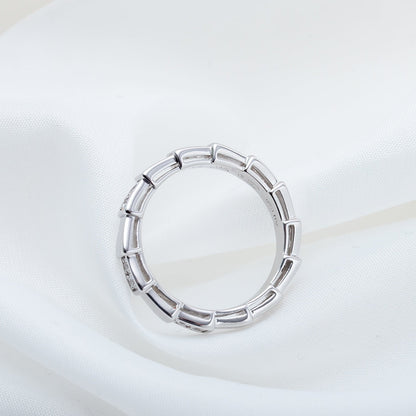 [OLIVIA]SERPENTI RING SILVER  3MM