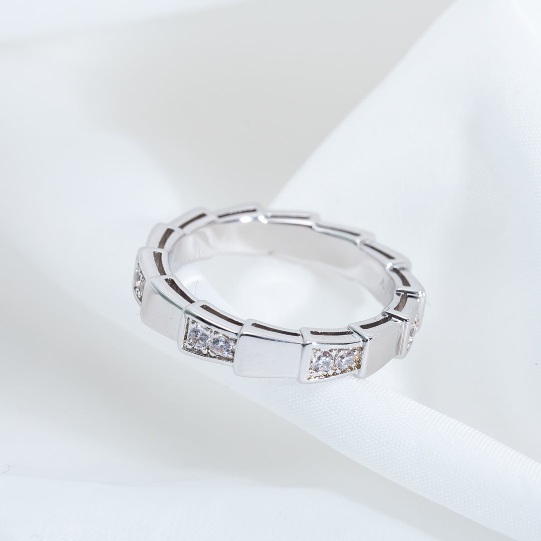 [OLIVIA]SERPENTI RING SILVER  3MM