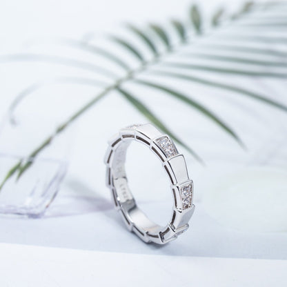 [OLIVIA]SERPENTI RING SILVER  3MM