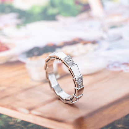 [OLIVIA]SERPENTI RING SILVER  3MM