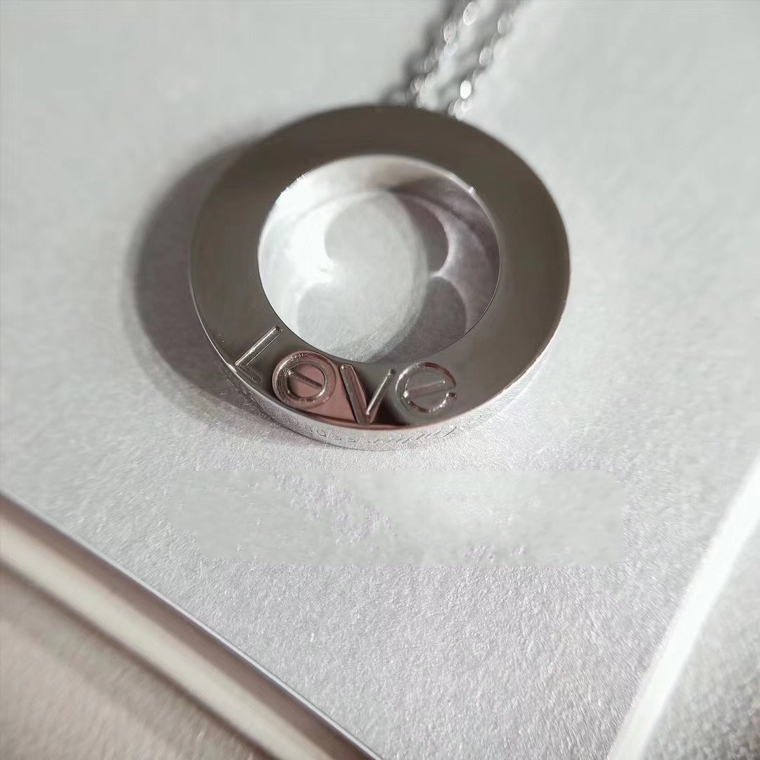 [Everoly JW] LIEBESHALSKETTE VERSTELLBAR SILBER