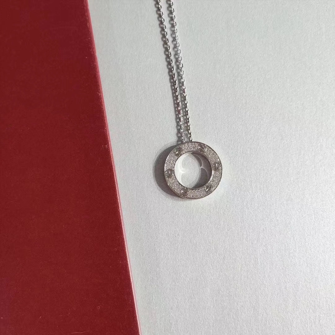 [Everoly JW] LIEBESHALSKETTE VERSTELLBAR SILBER