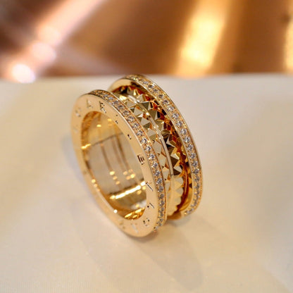 [OLIVIA]ZERO 1 GOLD DIAMOND RING