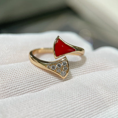 [OLIVIA]DREAM RING PINK GOLD DIAMOND