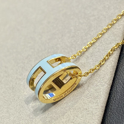 [Everoly JW]POP H HELLBLAU HALSKETTE