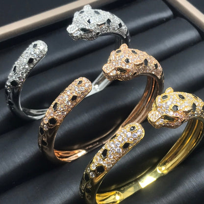 [Everoly JW] PANTHERE GROSSE ARMBAND DIAMANTEN