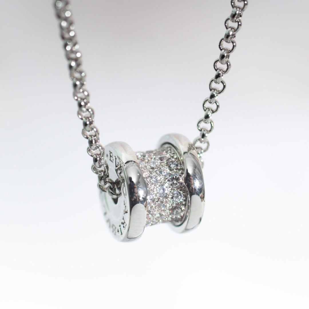[OLIVIA]ZERO 1 SILVER DIAMOND NECKLACE