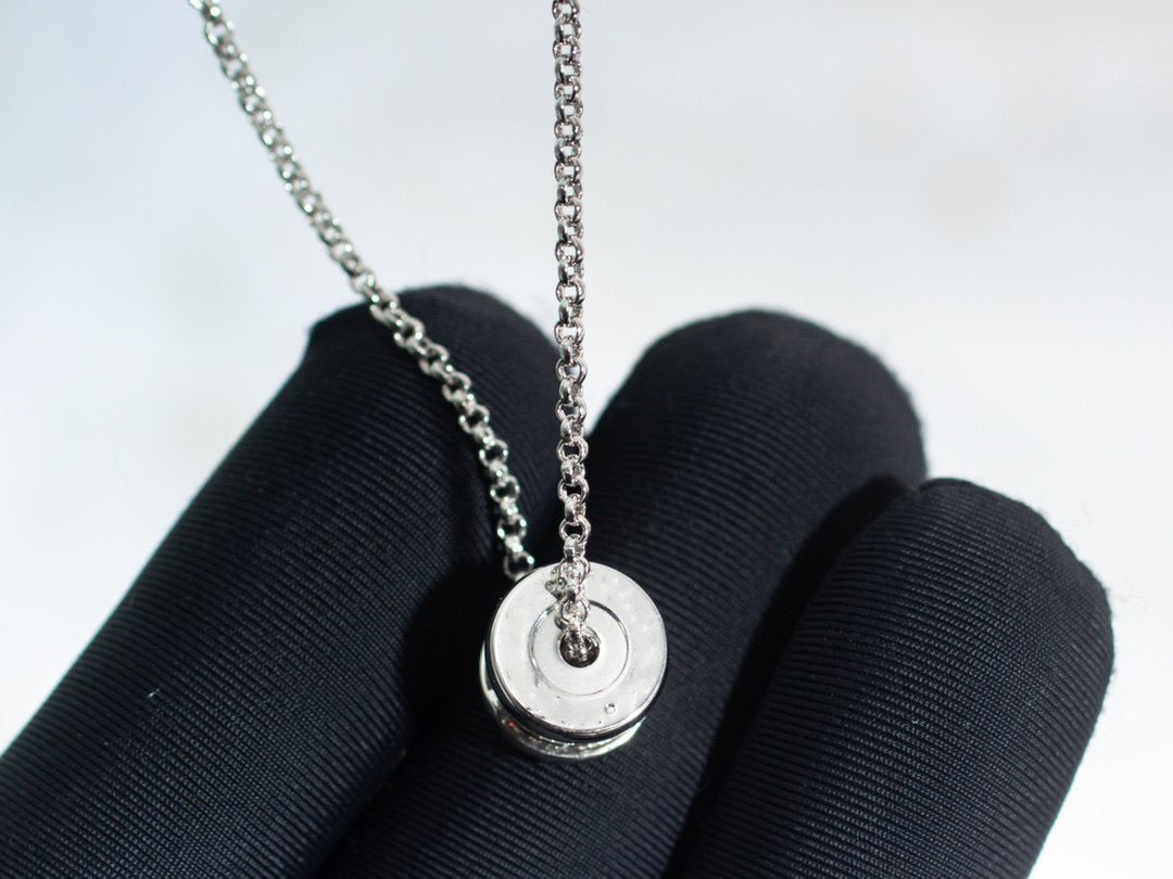 [OLIVIA]ZERO 1 SILVER DIAMOND NECKLACE