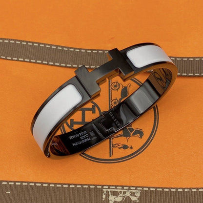 [Everoly JW]H ARMBAND 12MM SCHWARZ WEISS KERAMIK