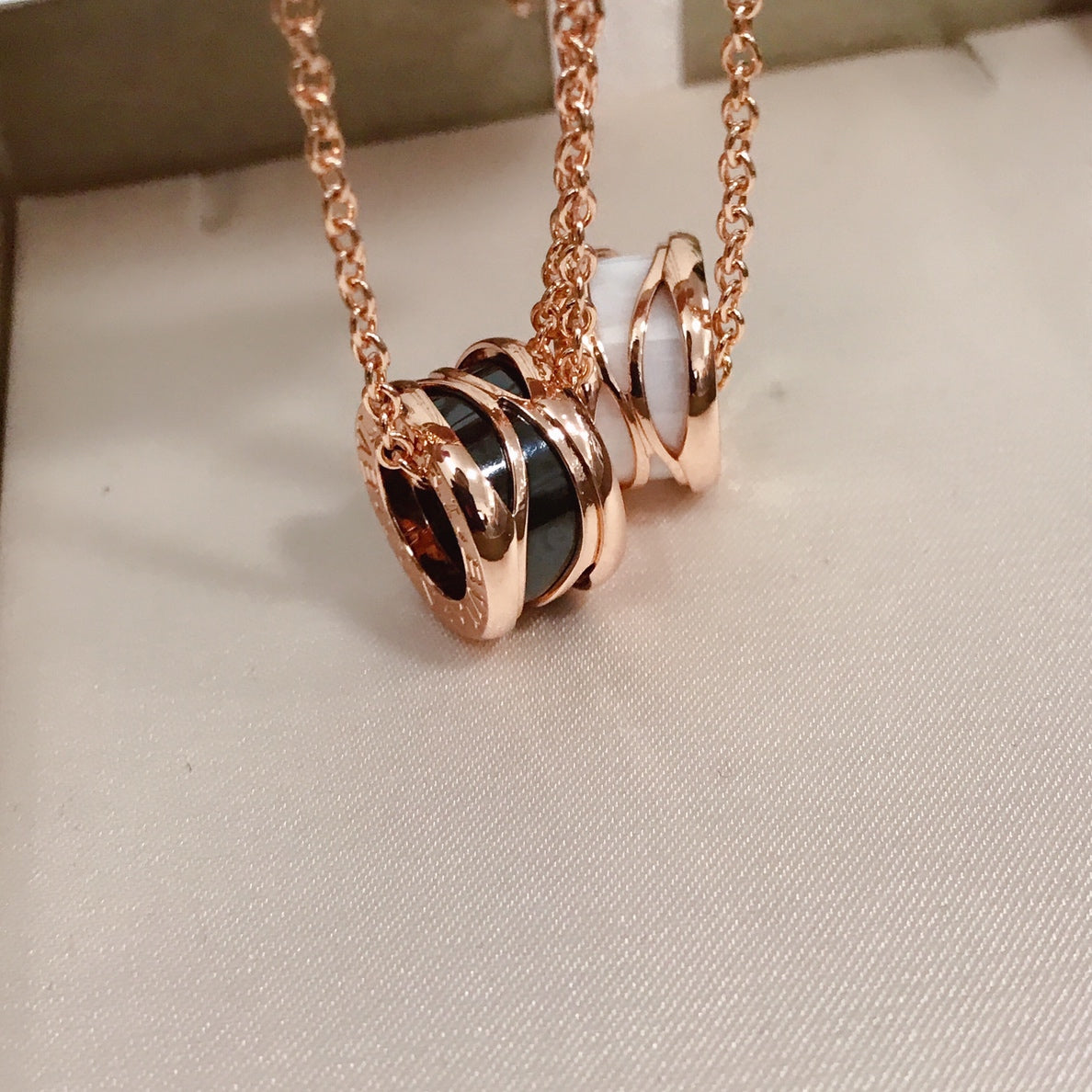 [OLIVIA]ZERO 1 FOUR BAND PINK GOLD CERAMIC