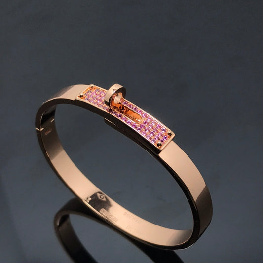 [Everoly JW]KELLY ARMBAND ROSA DIAMANT