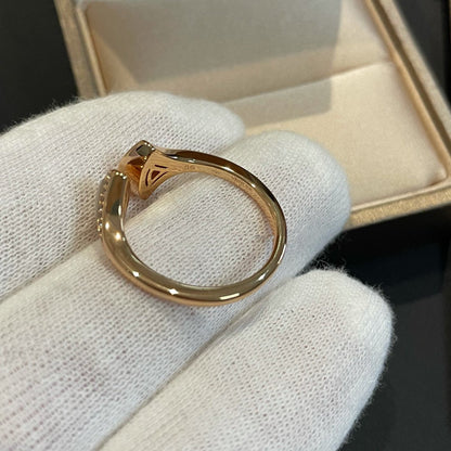 [OLIVIA]DREAM MOP DIAMOND OPEN RING