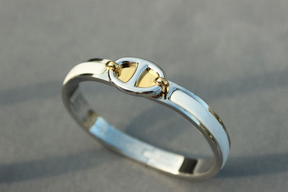 [Olivia JW]CLIC CHAINE SILVER BRACELET