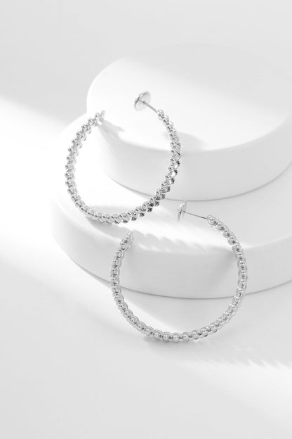 [Olivia JW]CLASH HOOP EARRINGS