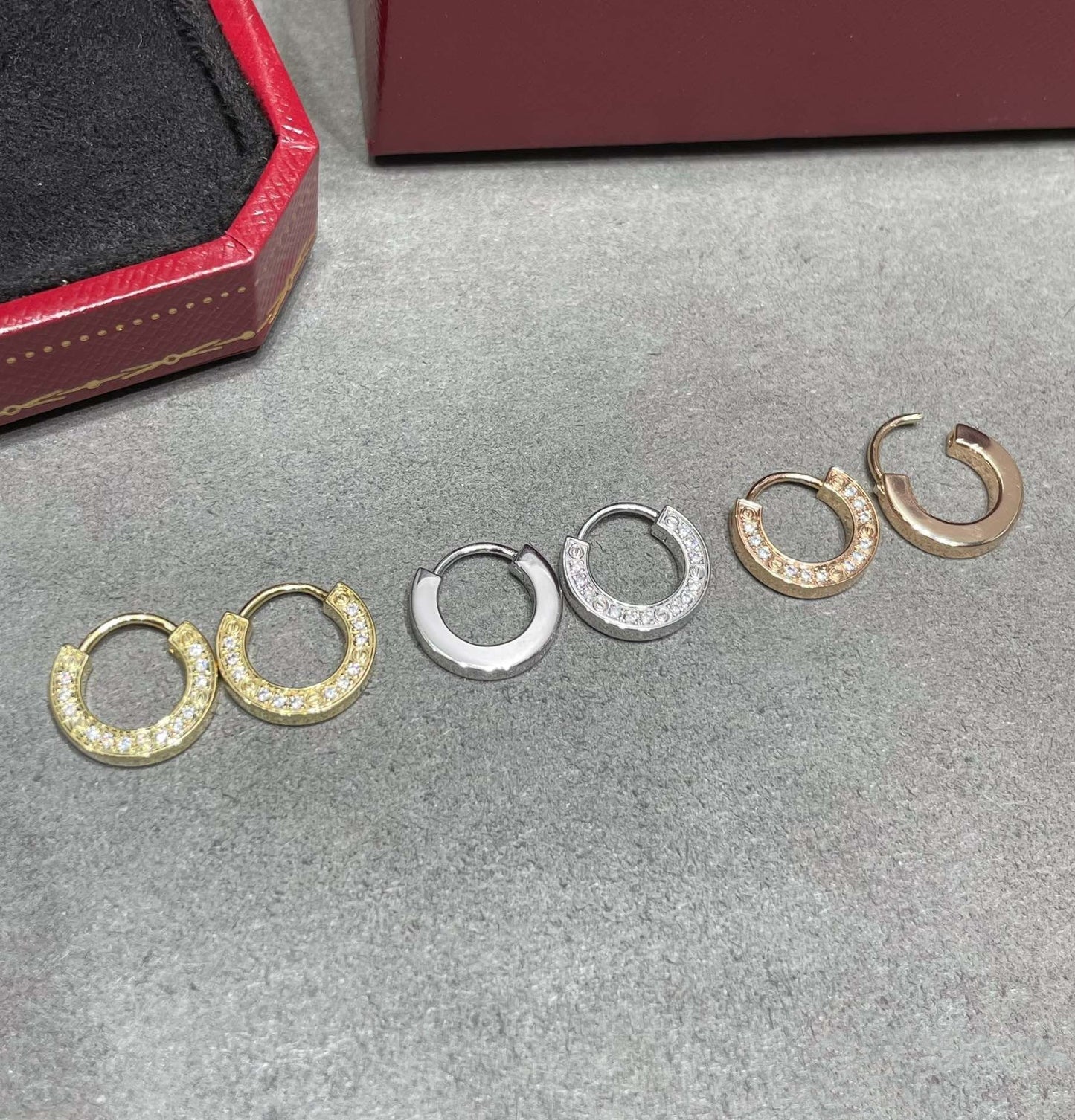 [Everoly JW]LIEBE DIAMANT OHRRINGE