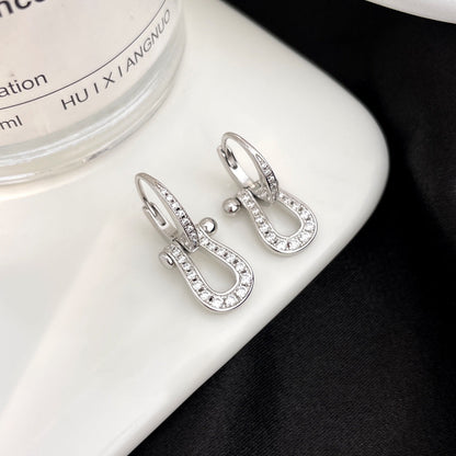 [Everoly JW]FORCE 10 VOLLMUNDIGE DIAMANT-OHRRINGE MITTLERE MODELL