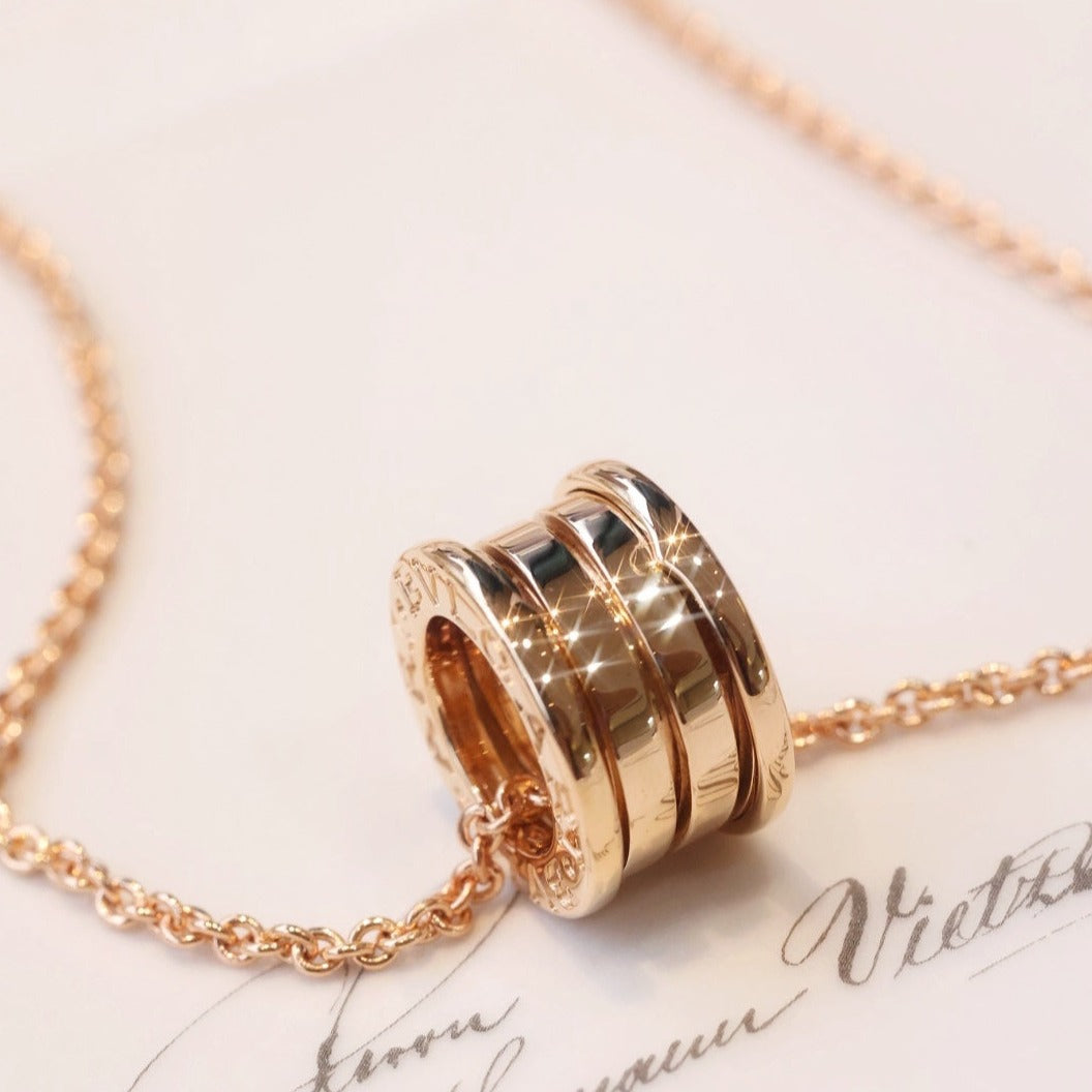 [OLIVIA]ZERO 1 PINK GOLD NECKLACE