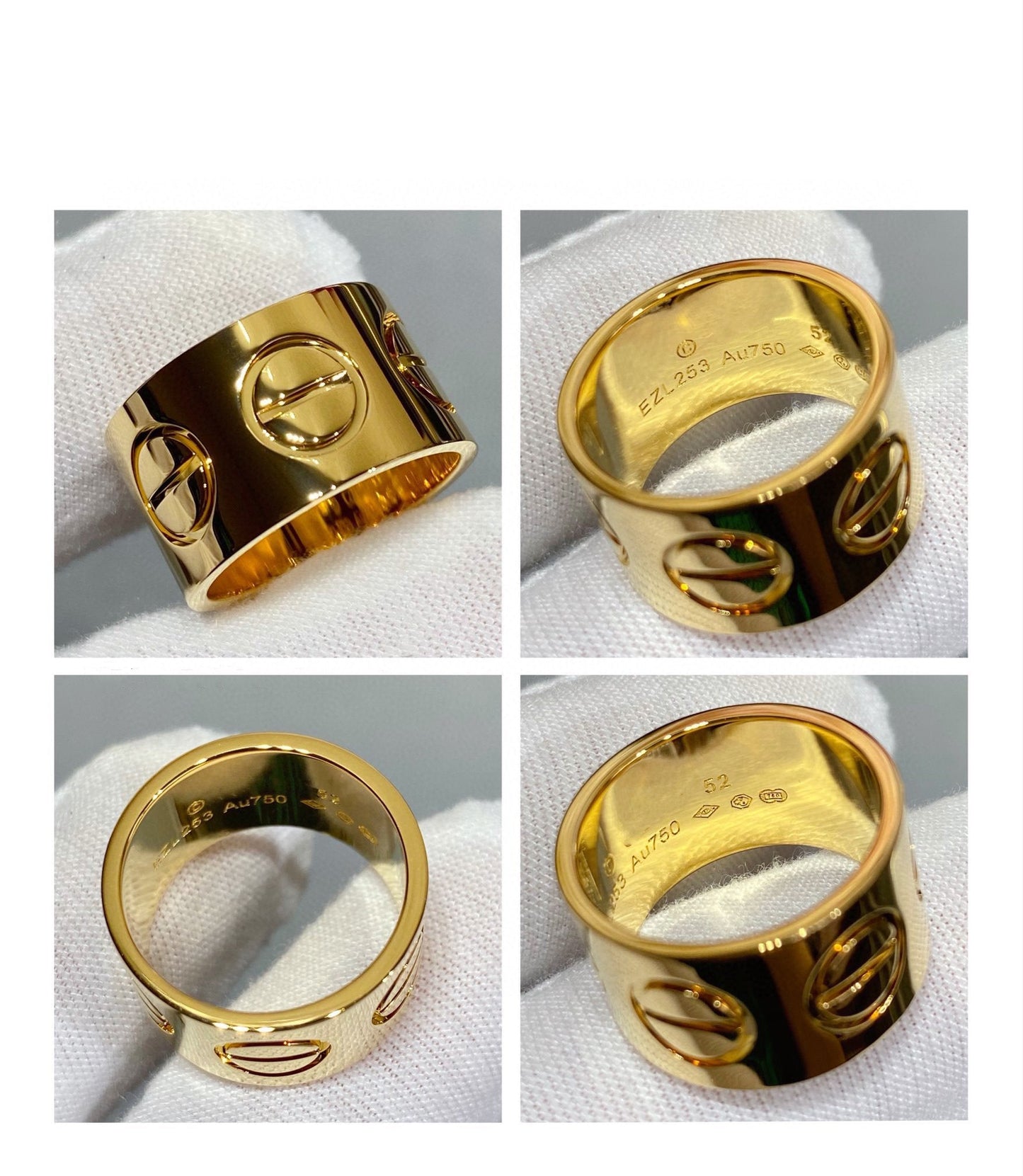 [Olivia JW]LOVE 11MM LARGE RING