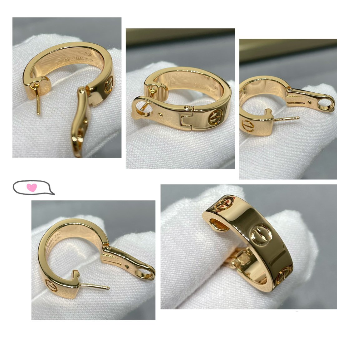 [エバリー JW]ラブ 5.5MM イヤリング