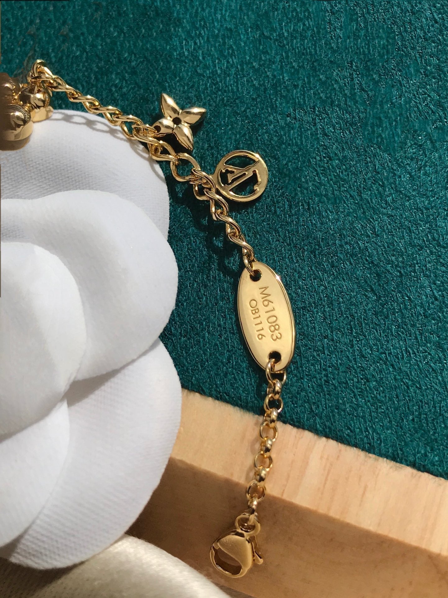 [Everoly JW] BLÜHENDES ROSA GOLD-MOP-ARMBAND