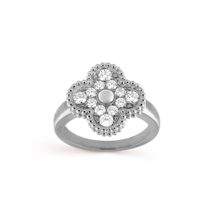 [Olivia JW]CLOVER DIAMOND RING