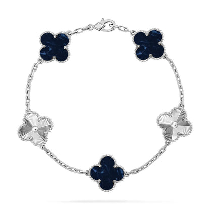 [Everoly JW] CLOVER 5 MOTIF PIETERSITE BRACELET COLLECTION