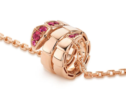 [OLIVIA]SERPENTI PEDANT NECKLACE