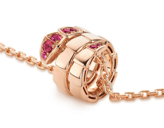 [OLIVIA]SERPENTI PEDANT NECKLACE