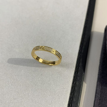 [Olivia JW]LOVE RING 2.65MM DIAMOND