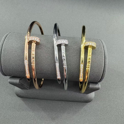 [Olivia Jewelry]JUSTE BRACELET 2.5MM DIAMONDS NEW