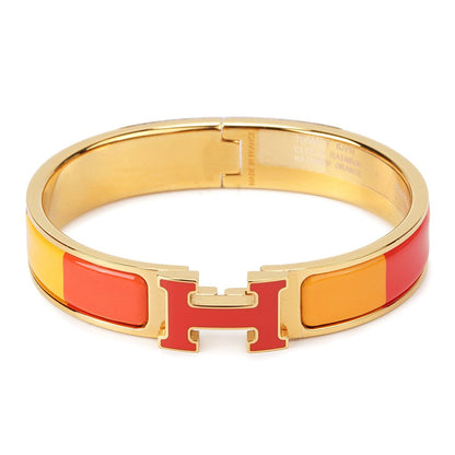 [Olivia JW]H BRACELET ORANGE RAINBOW CERAMIC