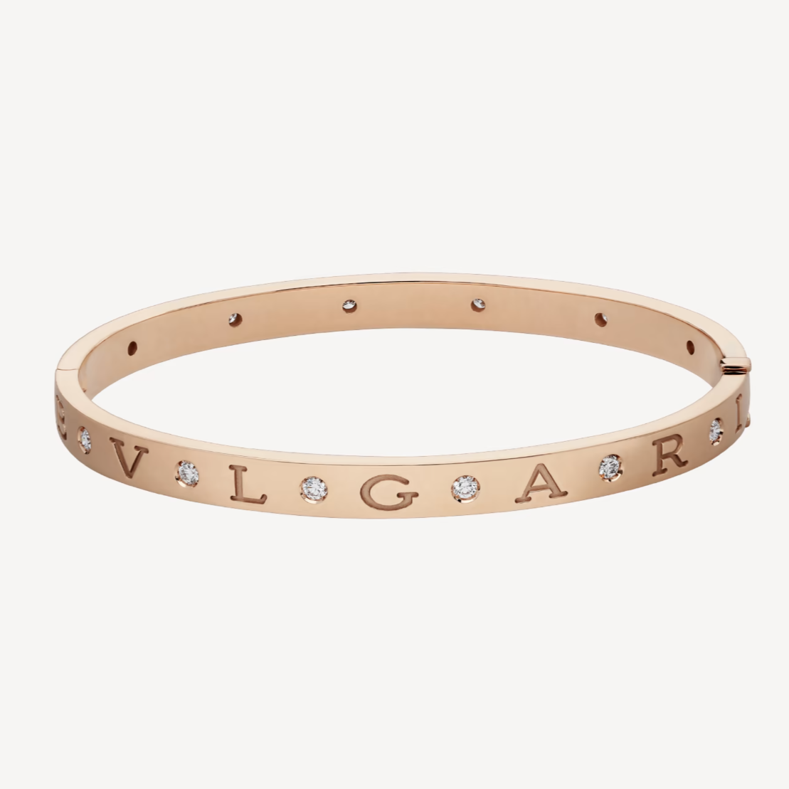 [OLIVIA]ZERO 1 PINK GOLD 12 DIAMONDS BRACELET