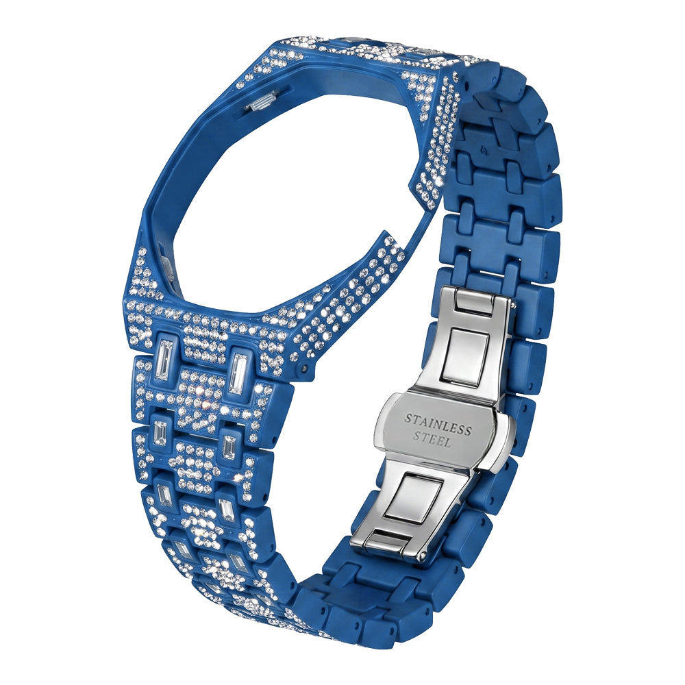 Royal Oak Pop Exclusive Bioceramic Case & Bioceramic Strap Full Diamond