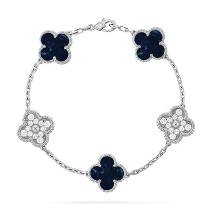 [Everoly JW] CLOVER 5 MOTIF PIETERSITE BRACELET COLLECTION