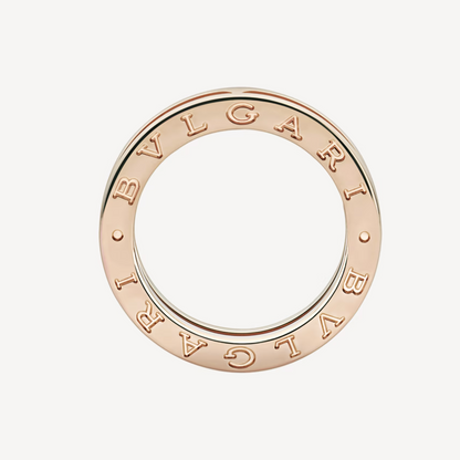 [OLIVIA]ZERO 1 ONE-BAND PAVED DIAMONDS ON THE SPIRAL RING