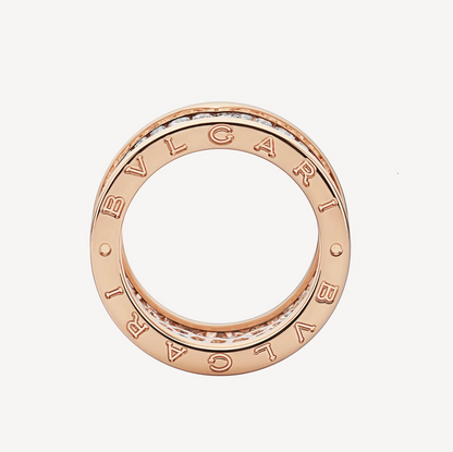 [OLIVIA]ZERO 1 WITH PAVED DIAMONDS ON THE SPIRAL RING
