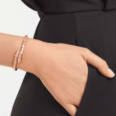 [OLIVIA]SERPENTI VIPER PINK GOLD BRACELET