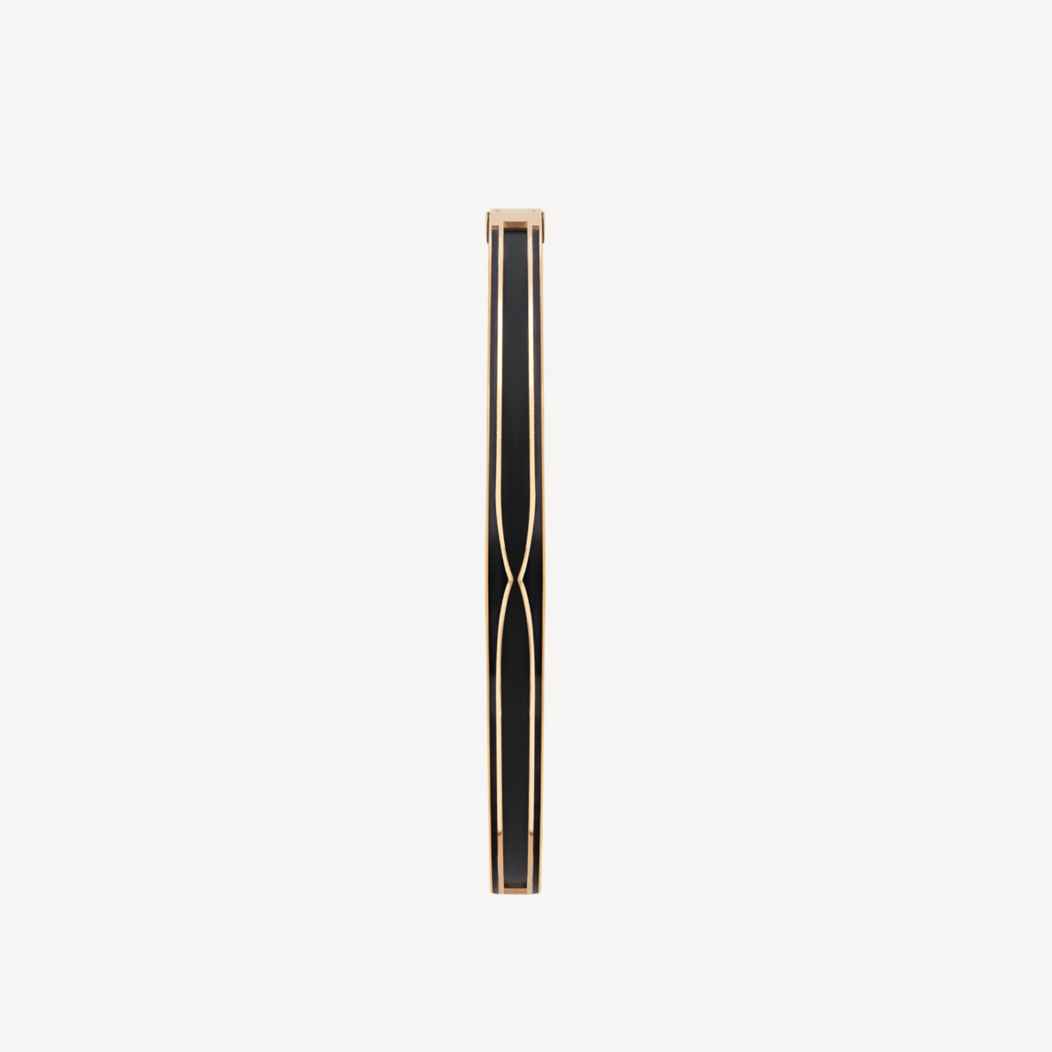 [OLIVIA]ZERO 1 PINK GOLD WITH MATTE BLACK CERAMIC BRACELET