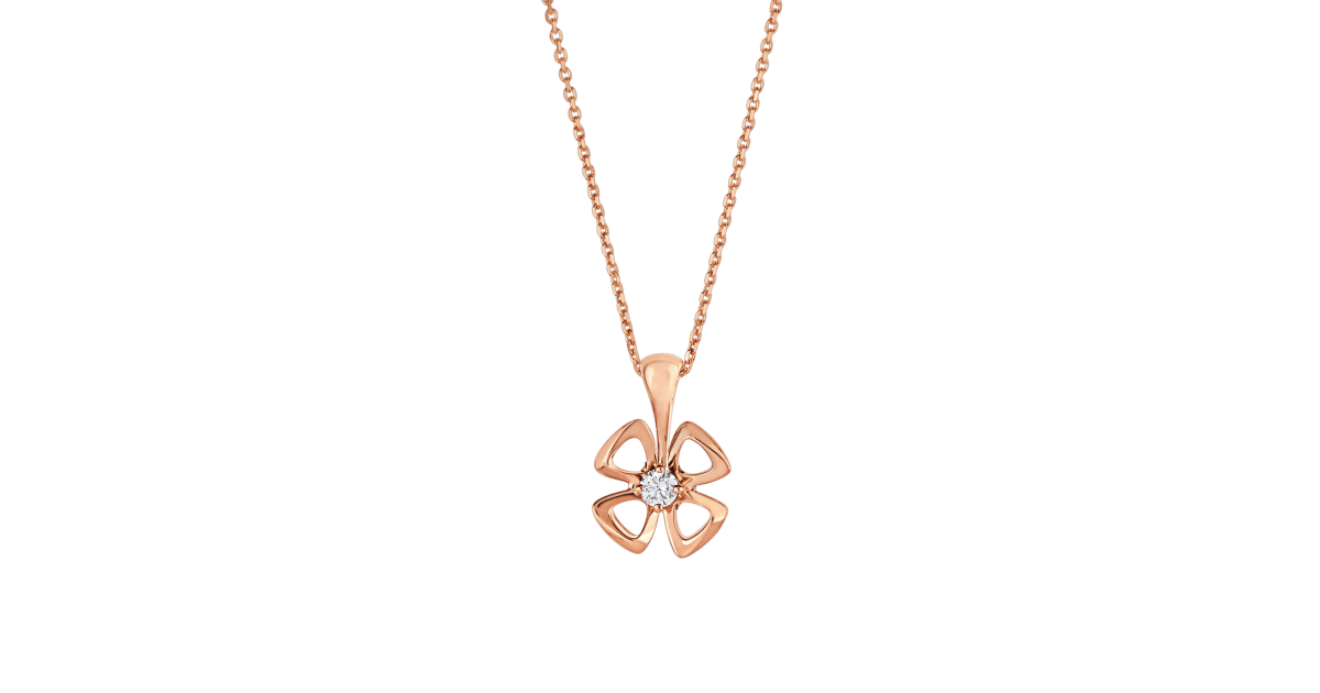[OLIVIA]FIOREVER NECKLACE DIAMOND CENTER