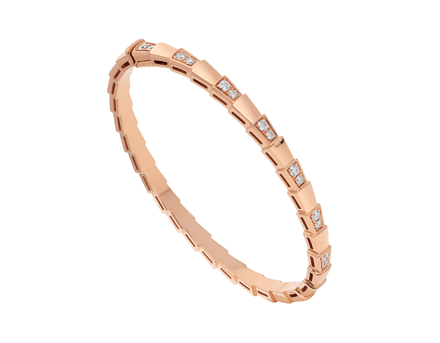 [OLIVIA]SERPENTI BRACELET PINK GOLD DIAMOND